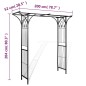 vidaXL Arco da Giardino 200x52x204 cm vidaXL Arco da Giardino 200x52x204 cm