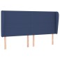 Testiera ad Orecchio Blu 183x23x118/128 cm in Tessuto Testiera ad Orecchio Blu 183x23x118/128 cm in Tessuto