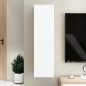 Mobile TV Bianco 30,5x30x110 cm in Truciolato Mobile TV Bianco 30,5x30x110 cm in Truciolato