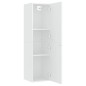 Mobile TV Bianco 30,5x30x110 cm in Truciolato Mobile TV Bianco 30,5x30x110 cm in Truciolato
