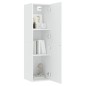 Mobile TV Bianco 30,5x30x110 cm in Truciolato Mobile TV Bianco 30,5x30x110 cm in Truciolato