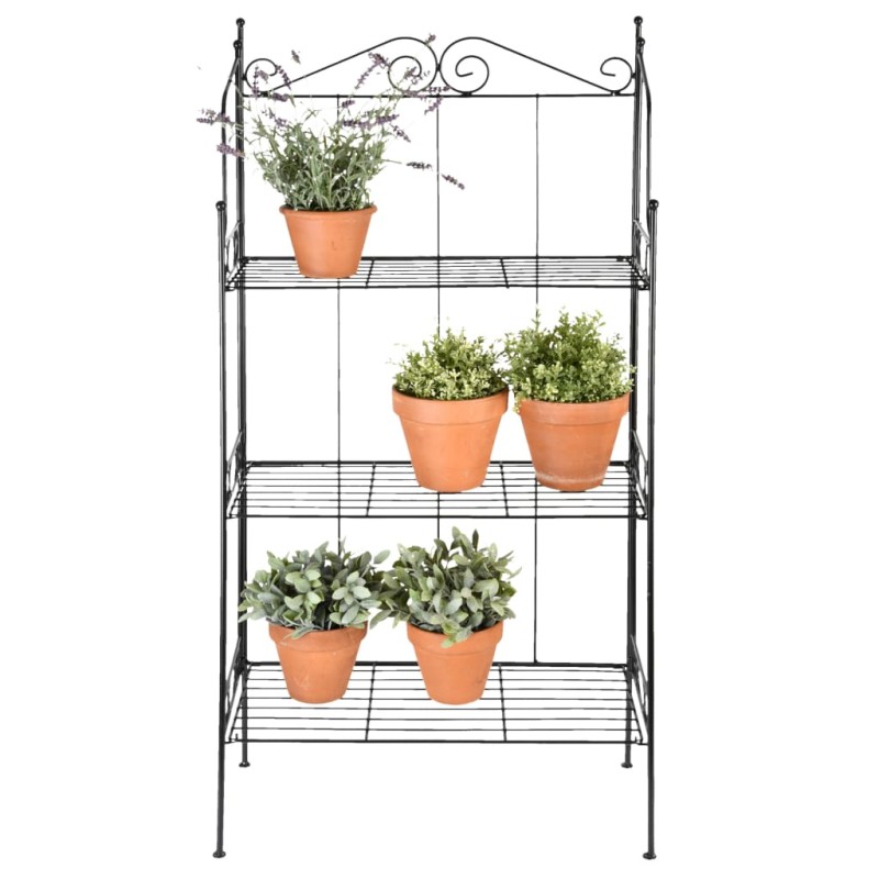 Esschert Design Scaffale a 3 Livelli L Esschert Design Scaffale a 3 Livelli L