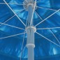 Ombrellone da Spiaggia Hawaii Blu 300 cm Ombrellone da Spiaggia Hawaii Blu 300 cm