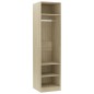 Armadio Rovere Sonoma 50x50x200 cm in Truciolato Armadio Rovere Sonoma 50x50x200 cm in Truciolato