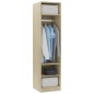 Armadio Rovere Sonoma 50x50x200 cm in Truciolato Armadio Rovere Sonoma 50x50x200 cm in Truciolato