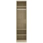 Armadio Rovere Sonoma 50x50x200 cm in Truciolato Armadio Rovere Sonoma 50x50x200 cm in Truciolato