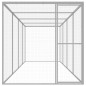 Gabbia per Gatti 6x1,5x1,5 m in Acciaio Zincato Gabbia per Gatti 6x1,5x1,5 m in Acciaio Zincato