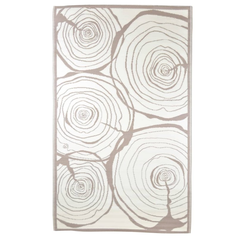 Esschert Design Tappeto da Esterno 240x150 cm Anelli di Crescita Esschert Design Tappeto da Esterno 240x150 cm Anelli di Crescita