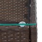 Tavolino da Caffè Marrone 60x40x36 cm in Polyrattan Tavolino da Caffè Marrone 60x40x36 cm in Polyrattan