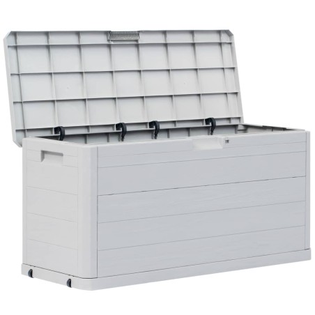 Baule da Giardino 280 L Grigio Chiaro