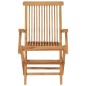 Sedie da Giardino con Cuscini Azzurro 4 pz in Massello di Teak Sedie da Giardino con Cuscini Azzurro 4 pz in Massello di Teak