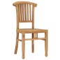 vidaXL Set da Pranzo da Giardino 7 pz in Legno Massello di Teak vidaXL Set da Pranzo da Giardino 7 pz in Legno Massello di Teak
