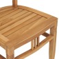 vidaXL Set da Pranzo da Giardino 7 pz in Legno Massello di Teak vidaXL Set da Pranzo da Giardino 7 pz in Legno Massello di Teak