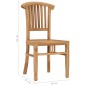 vidaXL Set da Pranzo da Giardino 7 pz in Legno Massello di Teak vidaXL Set da Pranzo da Giardino 7 pz in Legno Massello di Teak