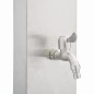Rubinetteria per Doccia da Giardino 110 cm in Acciaio inox Rubinetteria per Doccia da Giardino 110 cm in Acciaio inox