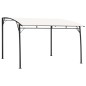Tenda Parasole da Giardino 3x3x2,55 m Crema Tenda Parasole da Giardino 3x3x2,55 m Crema