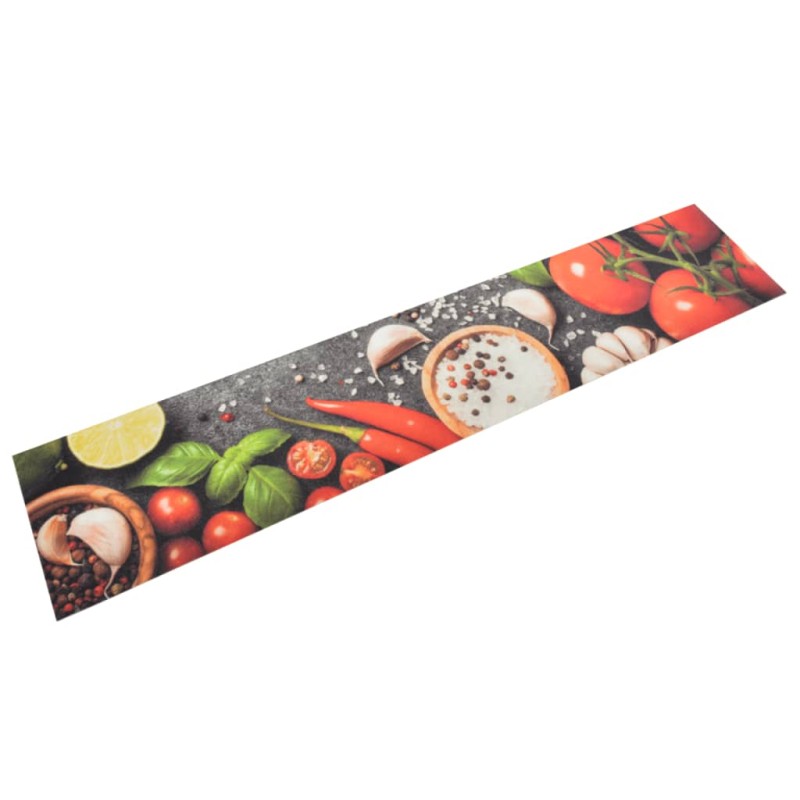 Tappeto da Cucina Lavabile Verdure 60x300 cm Velluto Tappeto da Cucina Lavabile Verdure 60x300 cm Velluto