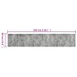 Tappeto da Cucina Lavabile Beton 60x300 cm Velluto Tappeto da Cucina Lavabile Beton 60x300 cm Velluto