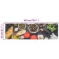 vidaXL Tappeto da Cucina Lavabile Vino e Cena 45x150 cm Velluto vidaXL Tappeto da Cucina Lavabile Vino e Cena 45x150 cm Velluto