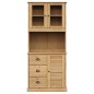 Credenza VIGO 78x40x175 cm in Legno Massello di Pino Credenza VIGO 78x40x175 cm in Legno Massello di Pino
