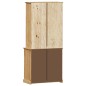 Credenza VIGO 80x40x176 cm in Legno Massello di Pino Credenza VIGO 80x40x176 cm in Legno Massello di Pino