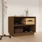Scarpiera Marrone Miele 60x34x45 cm in Legno Massello di Pino Scarpiera Marrone Miele 60x34x45 cm in Legno Massello di Pino