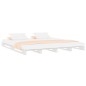 Letto a Pallet Bianco 120x190 cm Massello Pino 4FT Small Double Letto a Pallet Bianco 120x190 cm Massello Pino 4FT Small Double