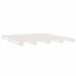 Letto a Pallet Bianco 120x190 cm Massello Pino 4FT Small Double Letto a Pallet Bianco 120x190 cm Massello Pino 4FT Small Double