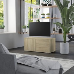 Mobile Porta TV Rovere Sonoma 80x34x36 cm in Truciolato