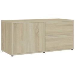 Mobile Porta TV Rovere Sonoma 80x34x36 cm in Truciolato