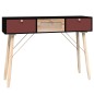 Tavolino Consolle con Cassetti 105x30x75 cm Legno Multistrato Tavolino Consolle con Cassetti 105x30x75 cm Legno Multistrato