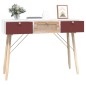 Tavolino Consolle con Cassetti 105x30x75 cm Legno Multistrato Tavolino Consolle con Cassetti 105x30x75 cm Legno Multistrato