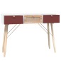 Tavolino Consolle con Cassetti 105x30x75 cm Legno Multistrato Tavolino Consolle con Cassetti 105x30x75 cm Legno Multistrato