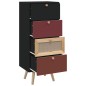 Credenza con Cassetti 40x30x95 cm in Legno Multistrato Credenza con Cassetti 40x30x95 cm in Legno Multistrato