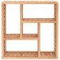 vidaXL Mensola da Parete 49x15x49 cm in Legno Massello di Noce