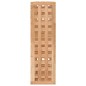 vidaXL Mensola da Parete 49x15x49 cm in Legno Massello di Noce