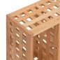 vidaXL Mensola da Parete 49x15x49 cm in Legno Massello di Noce