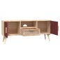vidaXL Mobile Porta TV con Ante 105x30x45 cm in Legno Multistrato vidaXL Mobile Porta TV con Ante 105x30x45 cm in Legno Multistrato