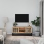 vidaXL Mobile Porta TV 105x30x45 cm in Legno Multistrato e Ferro vidaXL Mobile Porta TV 105x30x45 cm in Legno Multistrato e Ferro