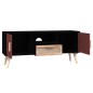 Mobile Porta TV con Ante 105x30x45 cm in Legno Multistrato