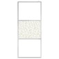 Parete Doccia con Mensola Cromo 90x195cm Vetro ESG e Alluminio Parete Doccia con Mensola Cromo 90x195cm Vetro ESG e Alluminio