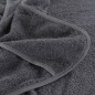 Asciugamani da Spiaggia 4pz Antracite 60x135 cm Tessuto 400 GSM Asciugamani da Spiaggia 4pz Antracite 60x135 cm Tessuto 400 GSM