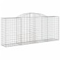 vidaXL Cesti Gabbioni ad Arco 12 pz 300x50x120/140 cm Ferro Zincato vidaXL Cesti Gabbioni ad Arco 12 pz 300x50x120/140 cm Ferro Zincato