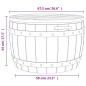 Contenitore da Giardino 3 in 1 in Polipropilene Nero Contenitore da Giardino 3 in 1 in Polipropilene Nero