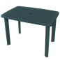 Tavolo da Giardino Verde 101x68x72 cm in Plastica Tavolo da Giardino Verde 101x68x72 cm in Plastica