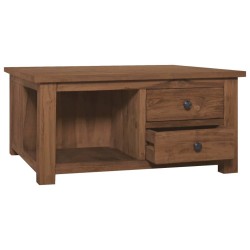 Tavolino da Caffè 68x68x33 cm in Legno Massello di Teak