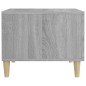Tavolino da Salotto Grigio Sonoma 50x50x40 cm Legno Multistrato