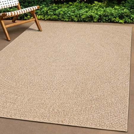 vidaXL Tappeto ZIZUR 160x230 cm Aspetto Iuta per Interni ed Esterni