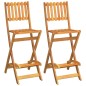 vidaXL Set da Bar per Esterni 3 pz in Legno Massello di Acacia vidaXL Set da Bar per Esterni 3 pz in Legno Massello di Acacia