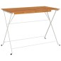 vidaXL Set Bistrò Pieghevole 5pz in Legno Massello di Acacia e Acciaio vidaXL Set Bistrò Pieghevole 5pz in Legno Massello di Acacia e Acciaio
